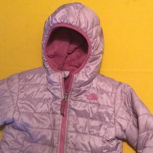 3t North face reversible jacket for toddler
